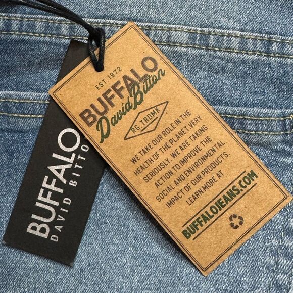 NWT Buffalo by David Bitton EvanX Jean Shorts size 34 - Picture 4 of 6